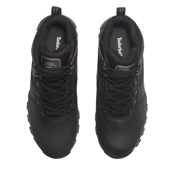 SALE! Timberland Keele Ridge W/P Mid Hiker - Black Full Grain - Size: 13W - Picture 4 of 6